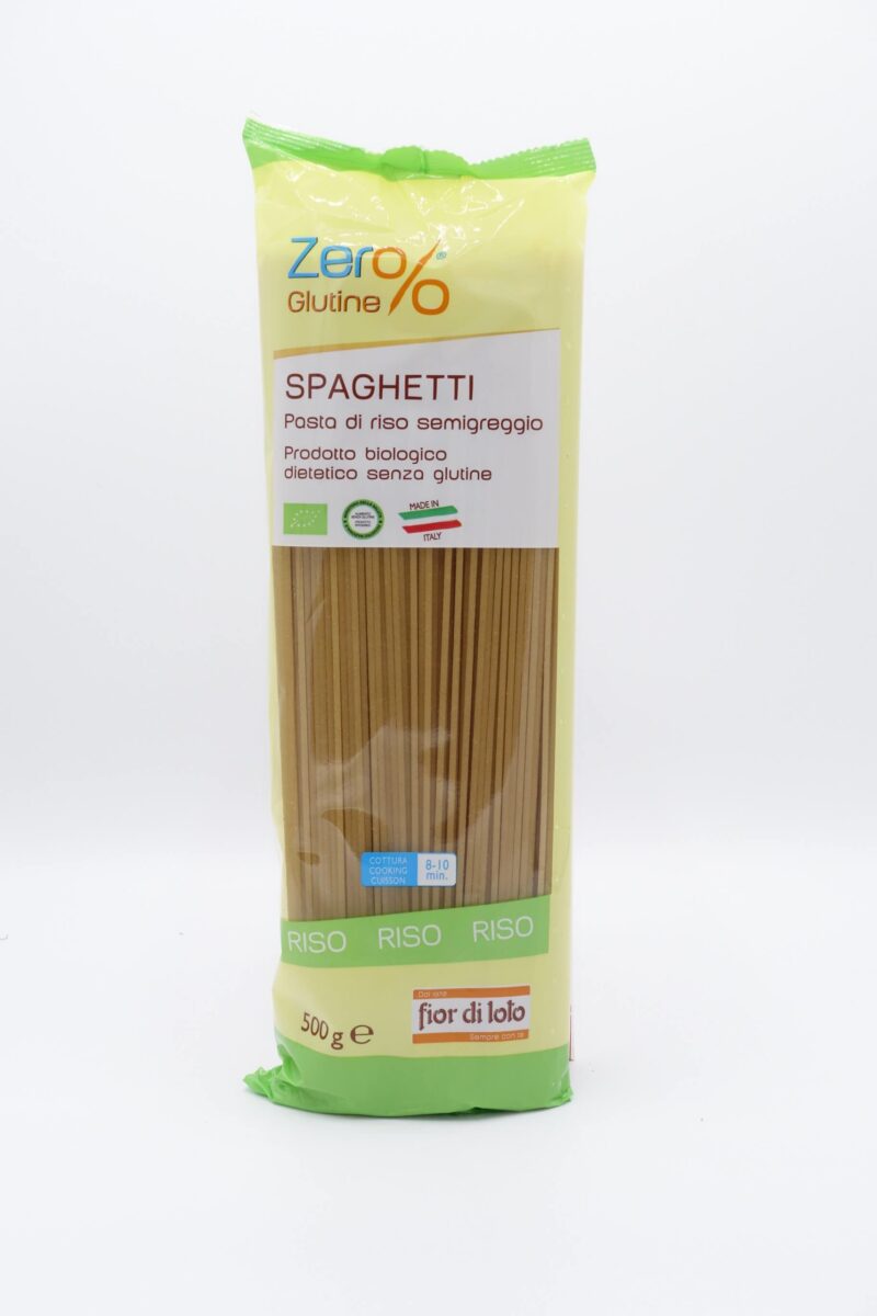 Spaghetti Riso Integrale Bio Fior di Loto Gr. 500