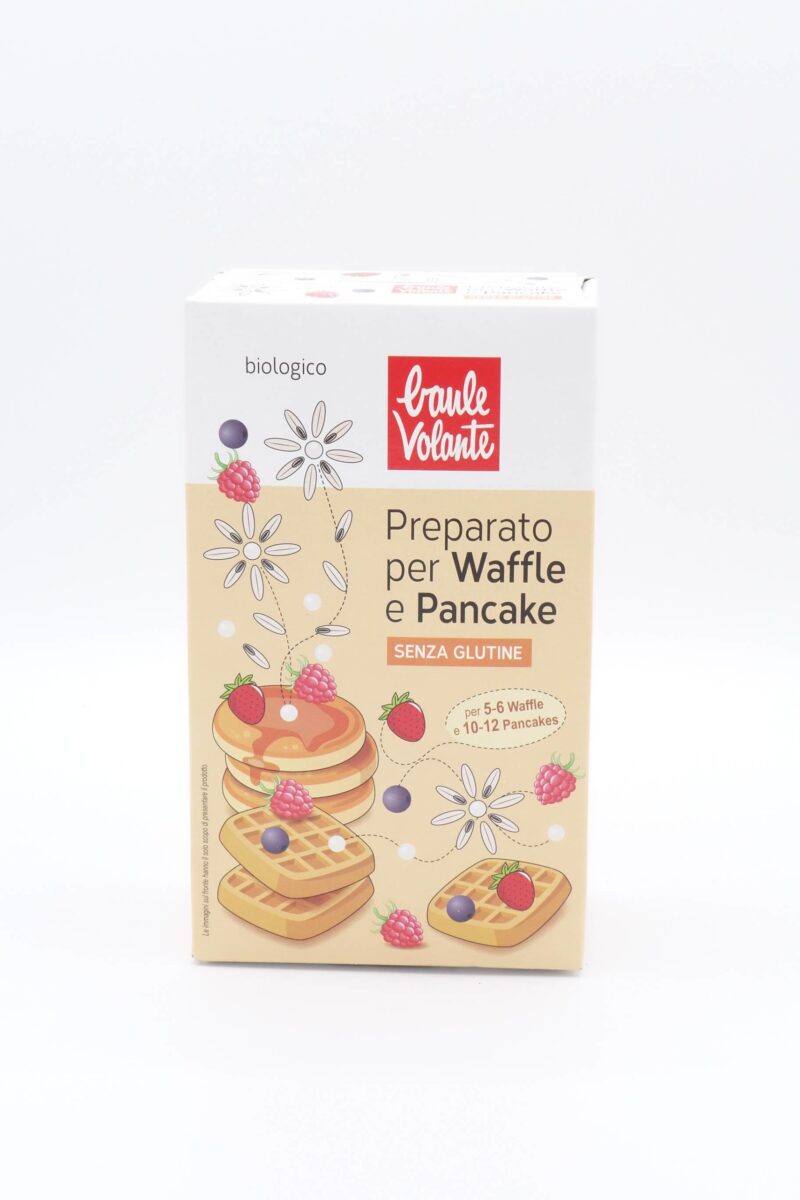 Preparato Pancake Waffle Biologico Baule Volante