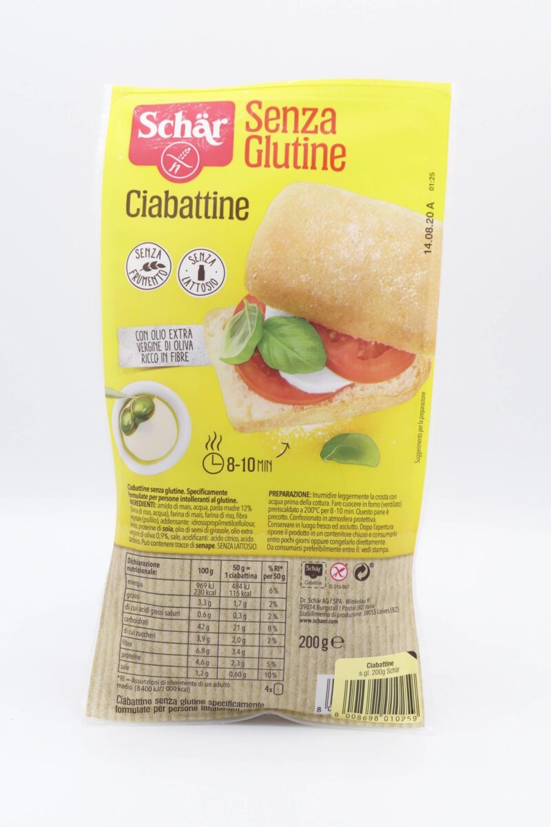 Ciabattine senza glutine Schar