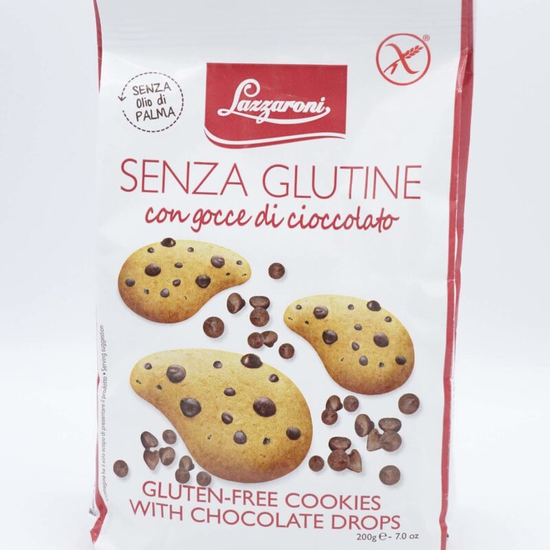 Biscotti con gocce di cioccolato gr.200 Lazzaroni