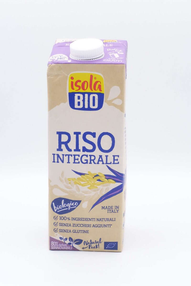 Bevanda di riso integrale biologico L.1 Isola Bio