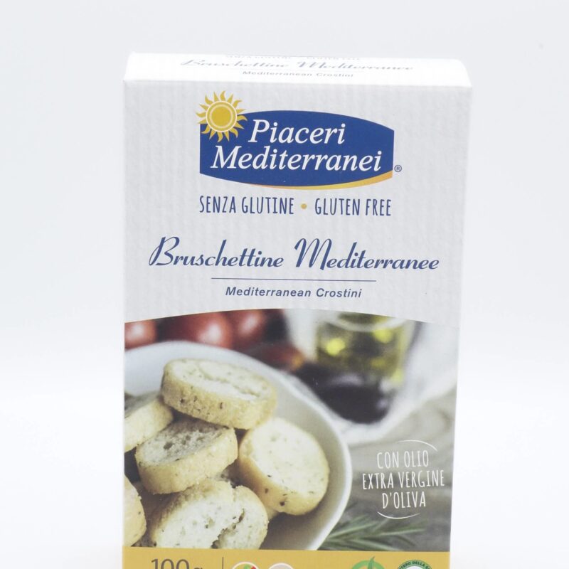 Bruschettine Mediterranee Veg gr.100 Piaceri Mediterranei