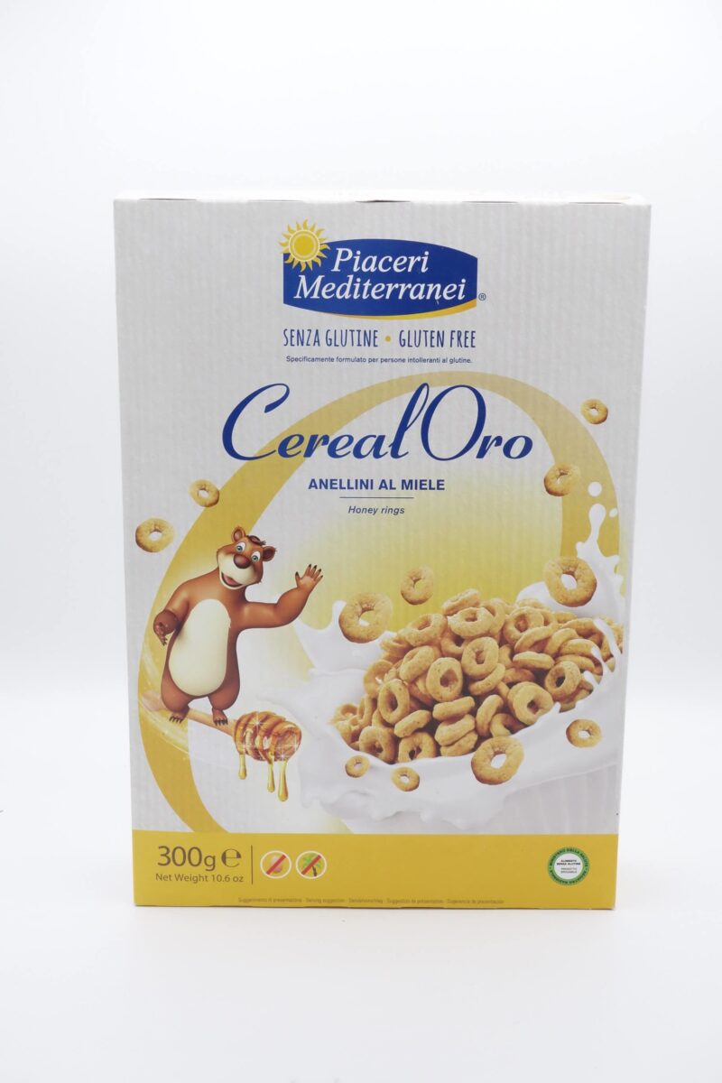 Cereal Oro Anellini al Miele Piaceri Mediterranei
