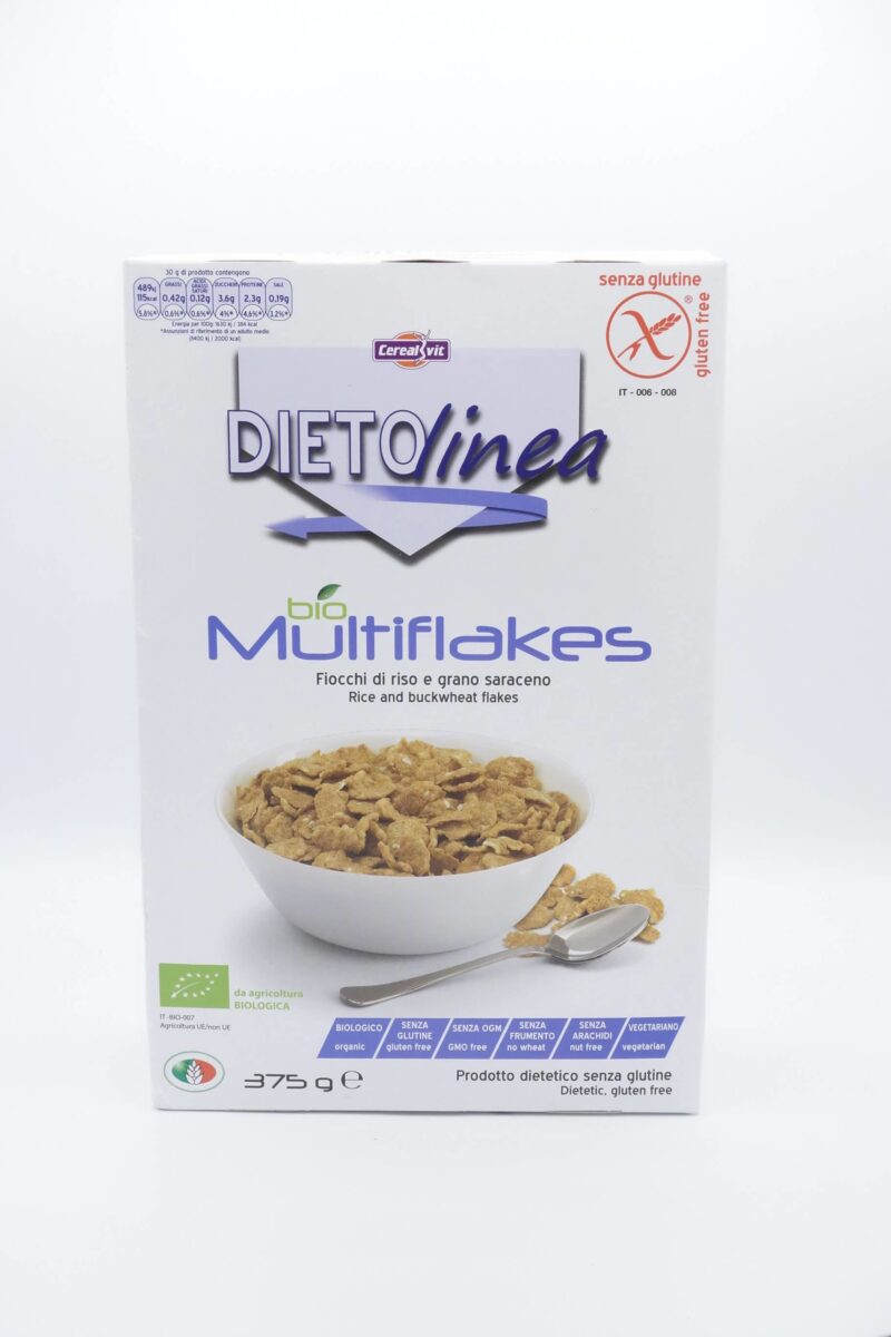 Bio Multiflakes Fiocchi di Riso e Grano Saraceno gr.375 Dieto Linea CerealVit
