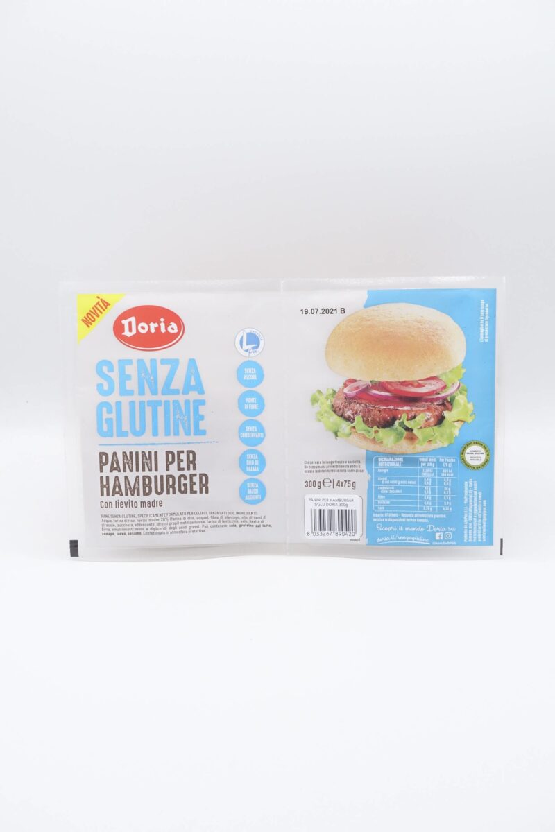 Panino per Hamburger con Lievito Madre 300 gr. Doria