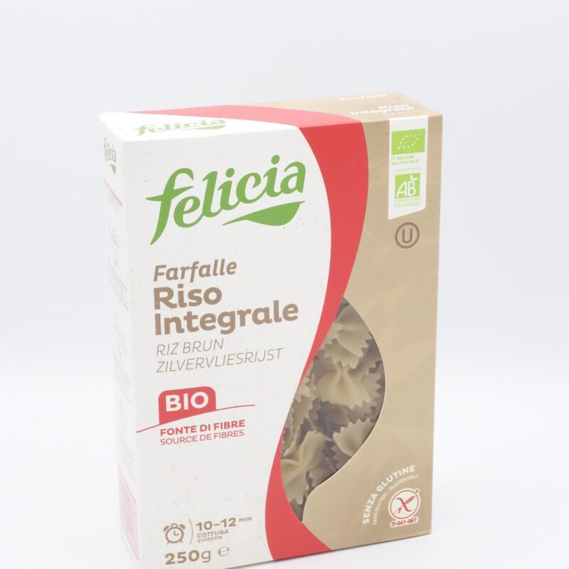 Farfalle di Riso Integrale Bio gr. 250 Felicia