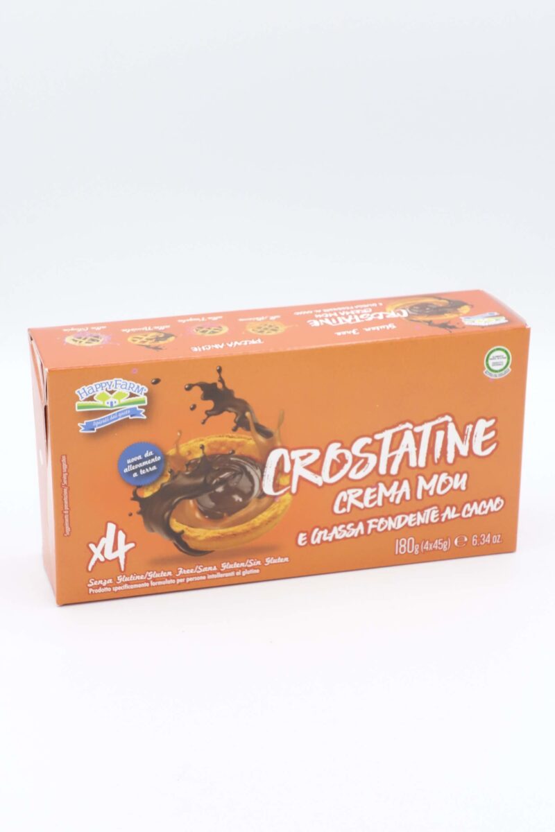 Crostatine Crema Mou al Cacao Happy Farm