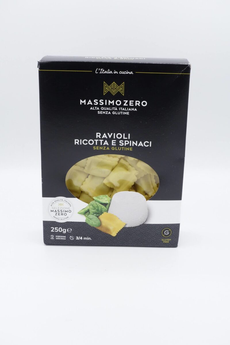 Ravioli Ricotta e Spinaci 250 gr Massimo Zero