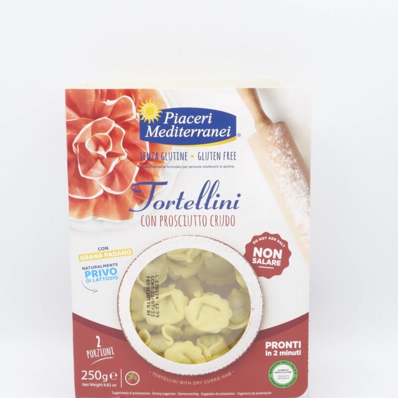 Tortellini con prosciutto crudo Piaceri Mediterranei