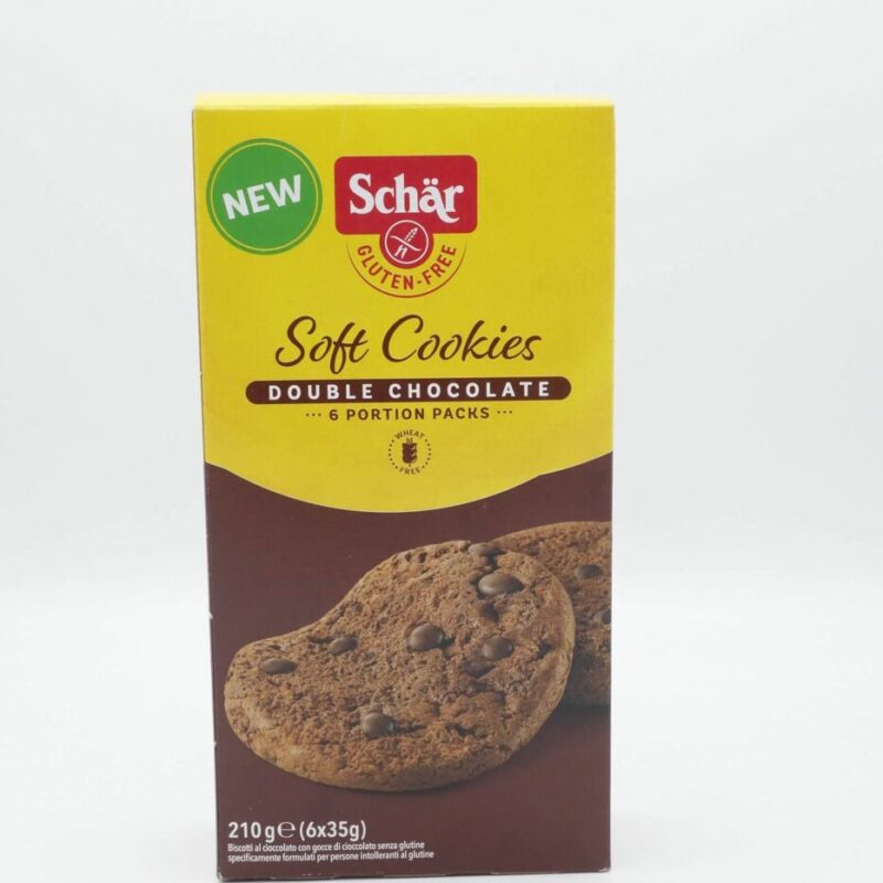 Soft Cookies Double Chocolate Schär 210g