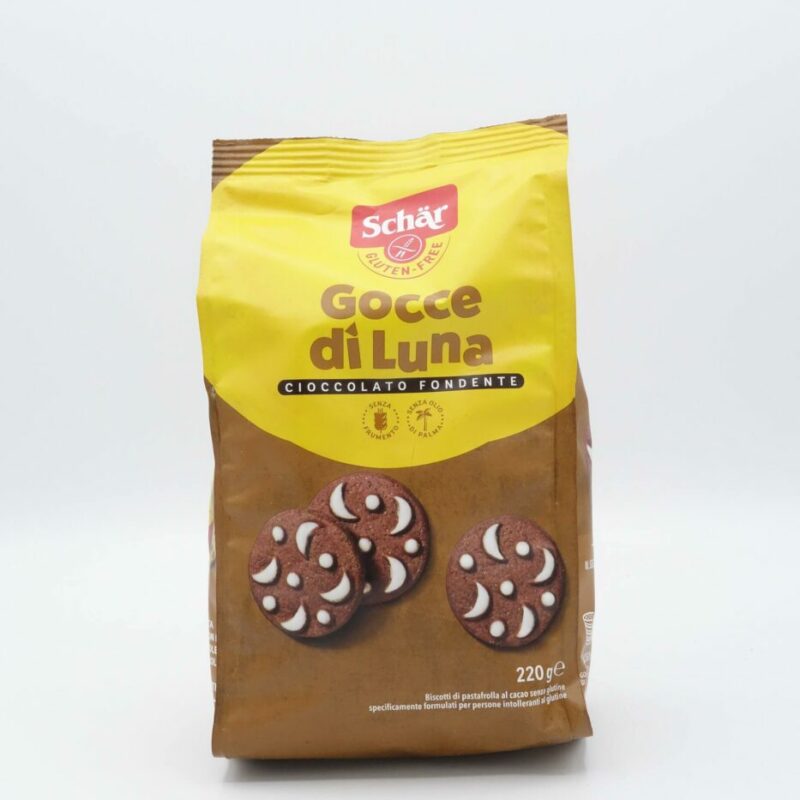 Gocce di Luna al Cioccolato Fondente Schär 220g