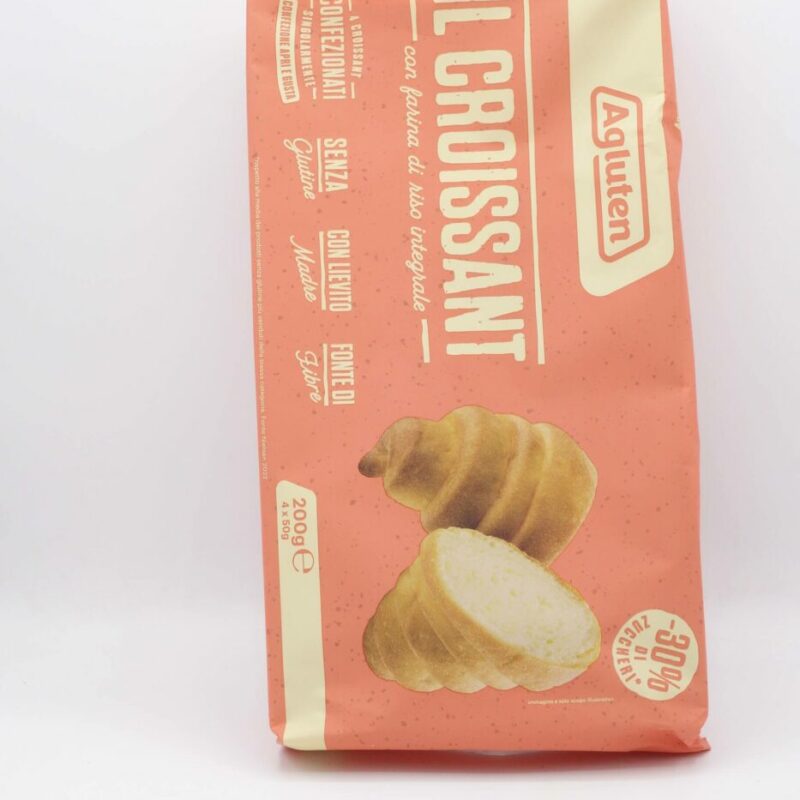 Croissant Tradizionale con Lievito Madre 4x50 gr Agluten