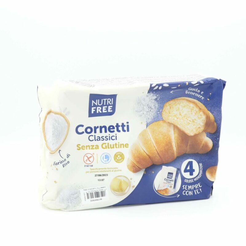 Cornetti Classici Senza Lattosio 4xgr.50 NutriFree
