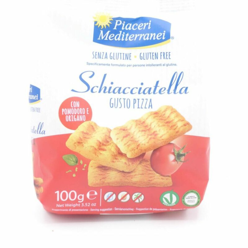 Snack Schiacciatella gusto pizza gr. 100 Piaceri Mediterranei