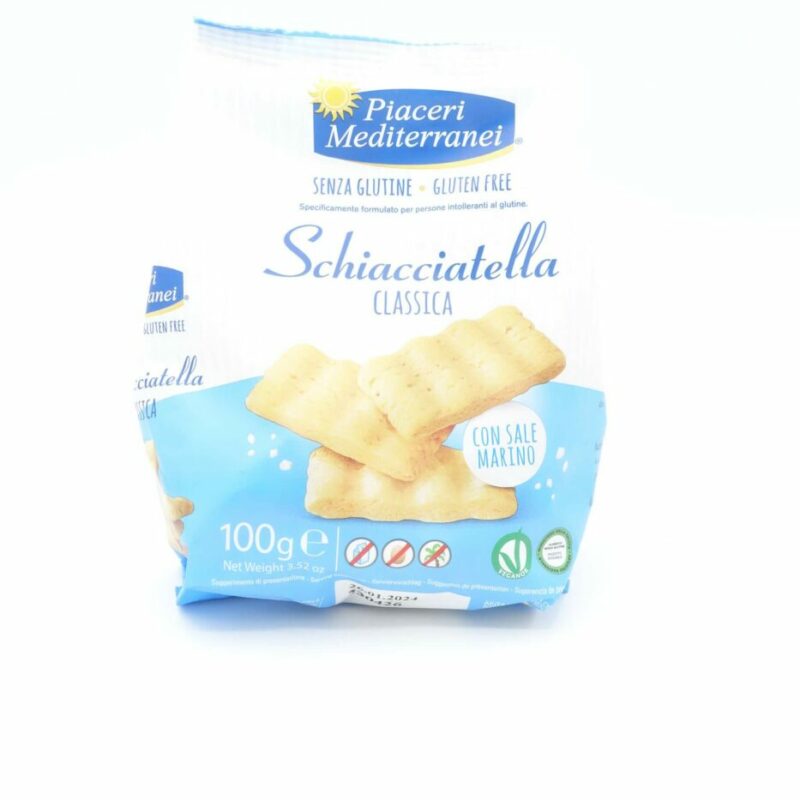 Snack Schiacciatella Classica gr. 100 Piaceri Mediterranei