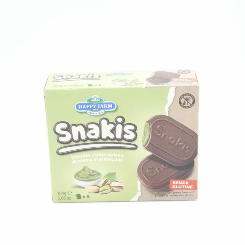 Snakis al Pistacchio gr. 104 Happy Farm