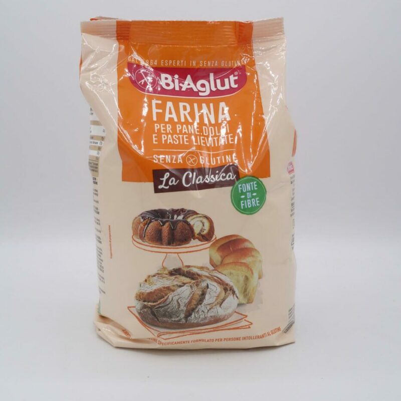 Farina per Pane e Paste Lievitate 1 Kg Biaglut