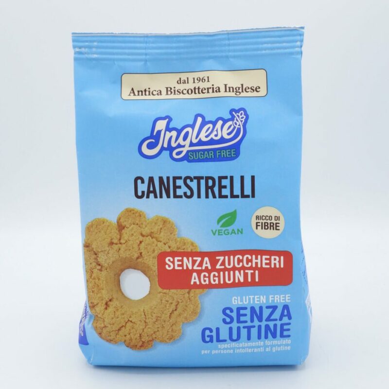 Biscotti Canestrelli senza zuccheri gr. 200 Inglese