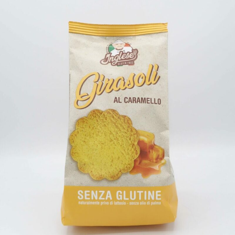 Biscotti Girasoli al Caramello gr. 300 Inglese