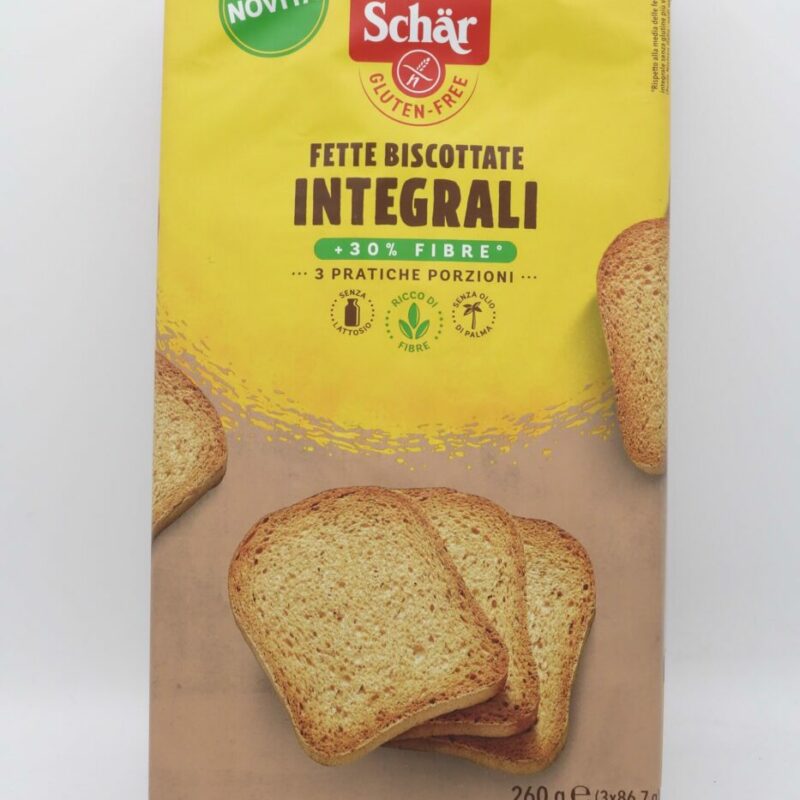 Fette Biscottate Integrali 260 gr Schar