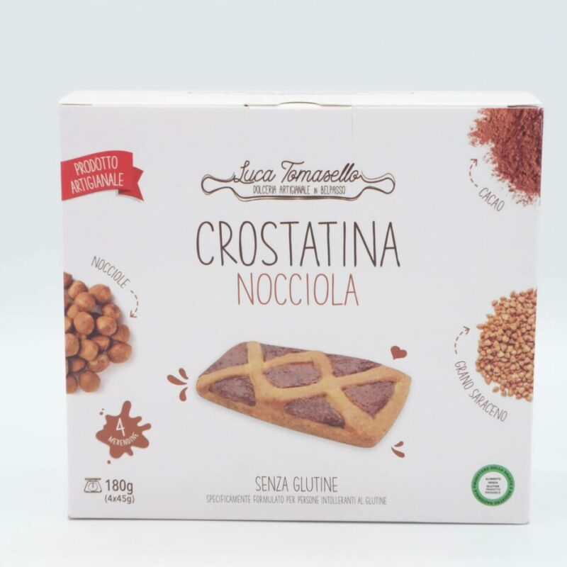 Crostatina alla Nocciola 4x 45 gr. Luca Tomasello