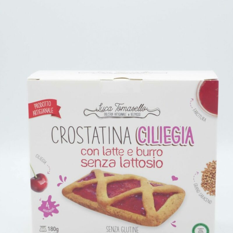 Crostatina alla Ciliegia 4x45 gr Luca Tomasello