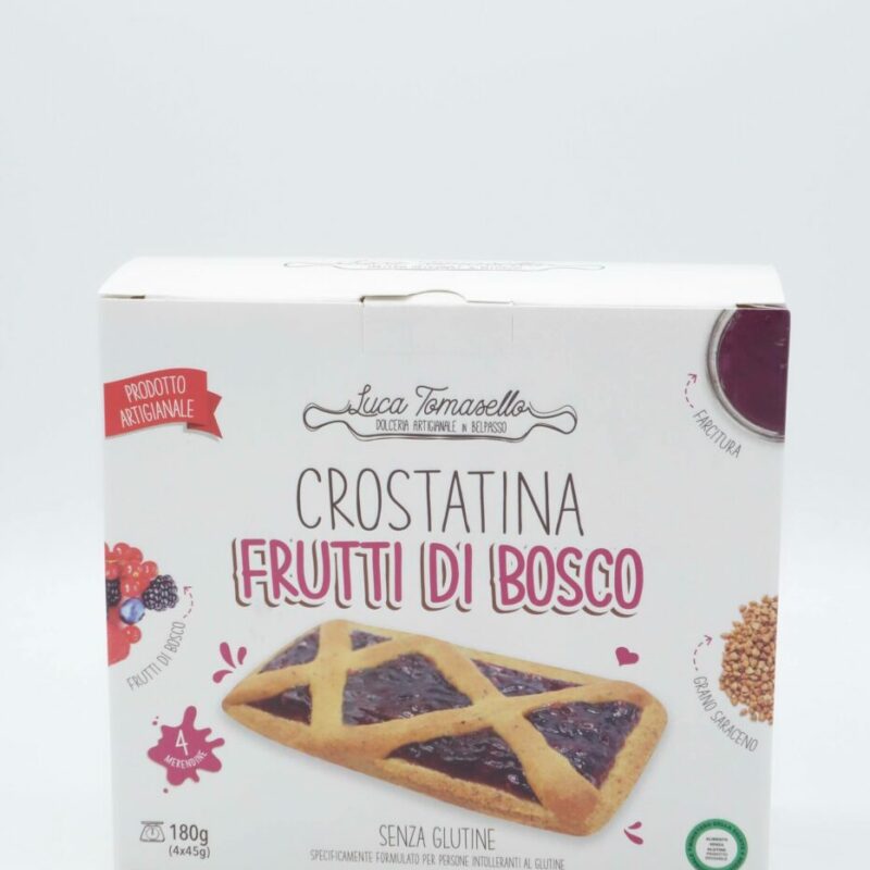 Crostatina ai Frutti di Bosco 4x 45 gr. Luca Tomasello