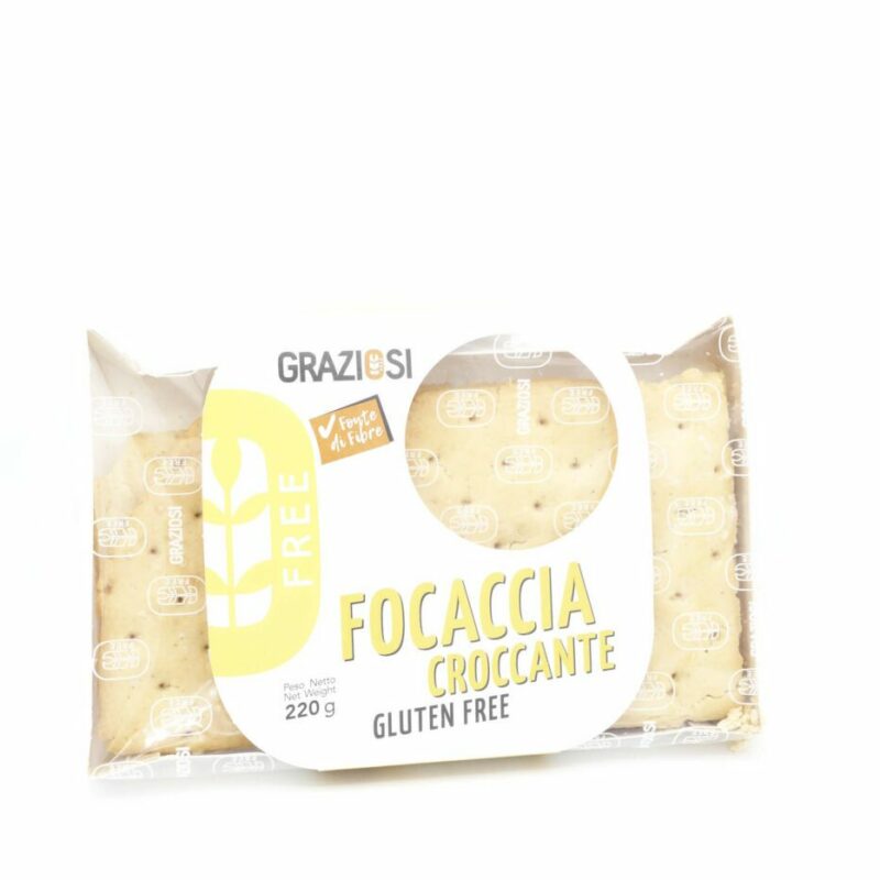 Focaccia Croccante gr. 220 Laboratorio Graziosi