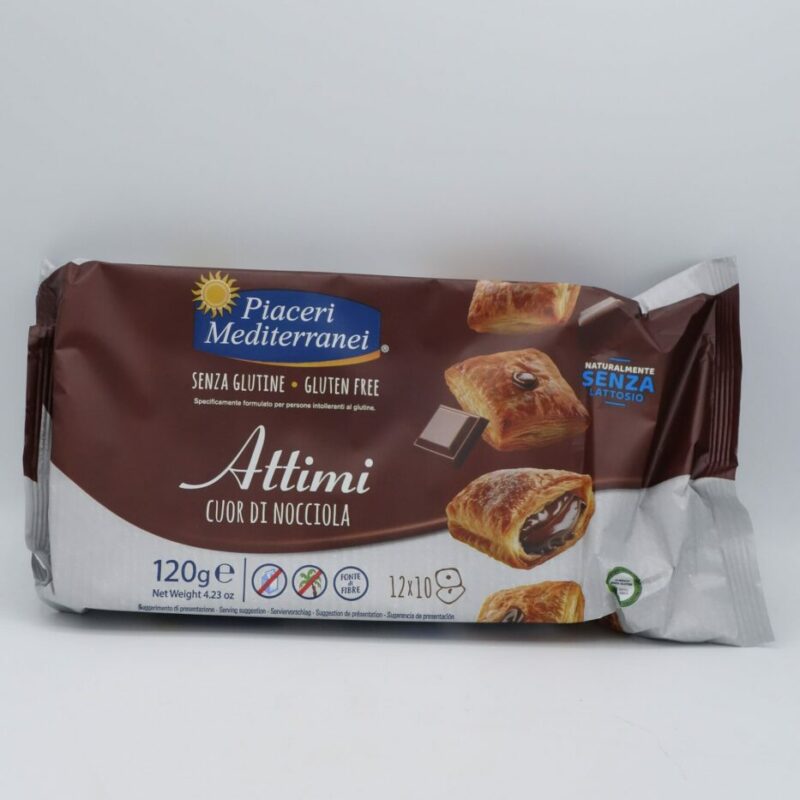 Sfogliatine Ripiene Alla Nocciola Attimi gr. 120 Piaceri Mediterranei