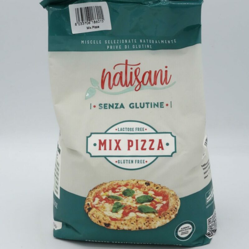 Mix Pizza Senza Glutine Senza Lattosio kg 1 Natisani