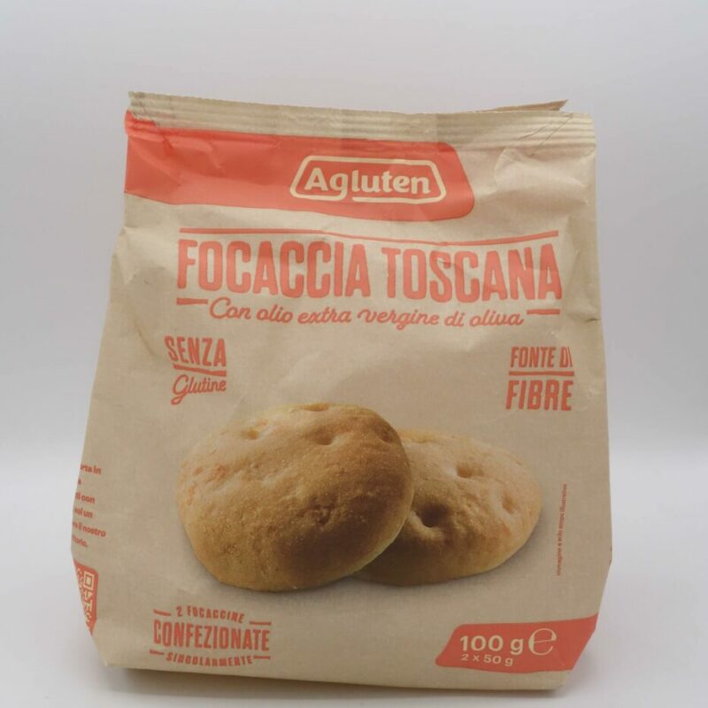 Focaccia Toscana 2 x50 gr Agluten