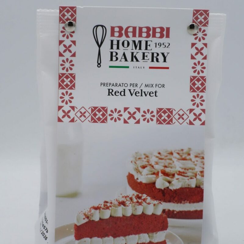 Preparato per RED VELVET senza glutine Home Bakery- Babbi gr. 400