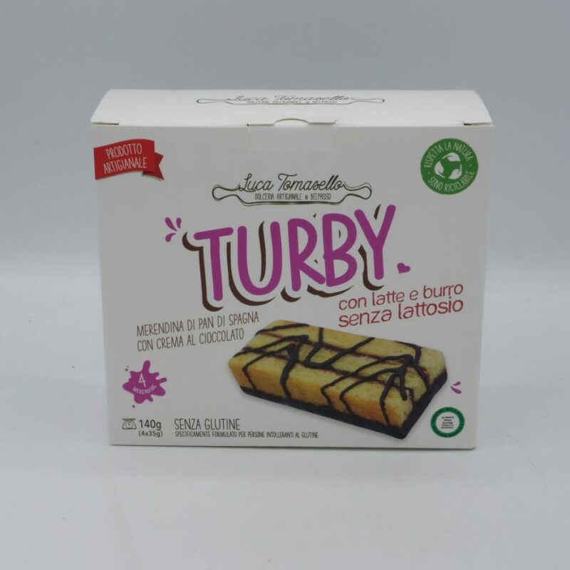 Turby Senza Lattosio 4x35 gr Tomasello
