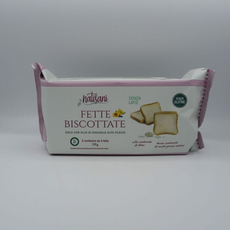 Fette Biscottate gr 110 Natisani