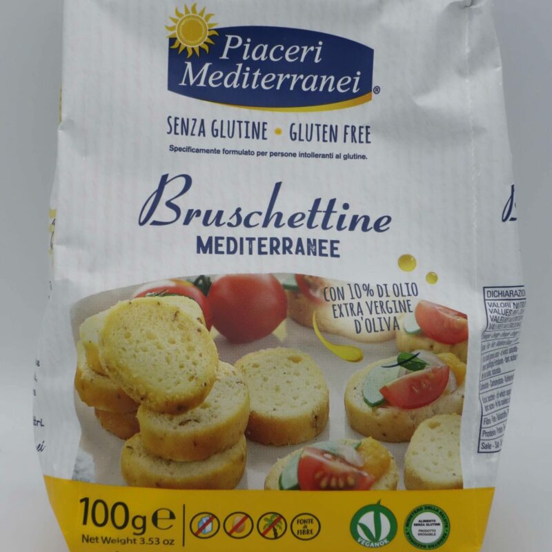 Bruschettine Mediterranee gr. 100 Piaceri Mediterranei