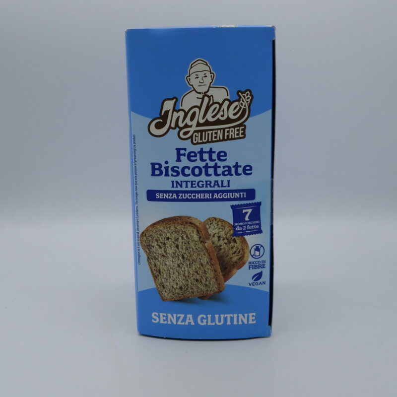 Fette Biscottate Integrali senza zuccheri aggiunti gr. 200 Inglese