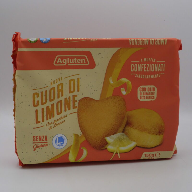 Cuor di Limone senza lattosio gr. 150 Agluten
