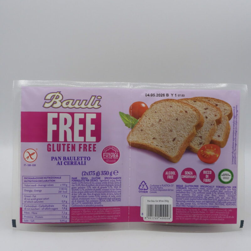 Pan Bauletto ai Cereali con Lievito Madre 350 gr. Bauli