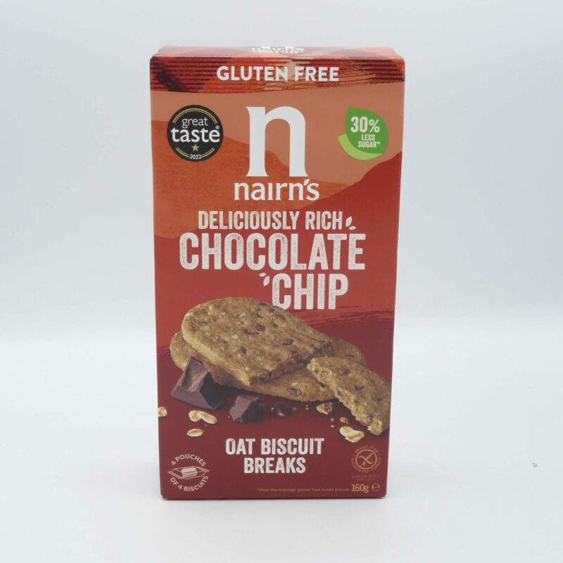 Biscotti all’Avena con Cioccolato Fondente Nairn’s