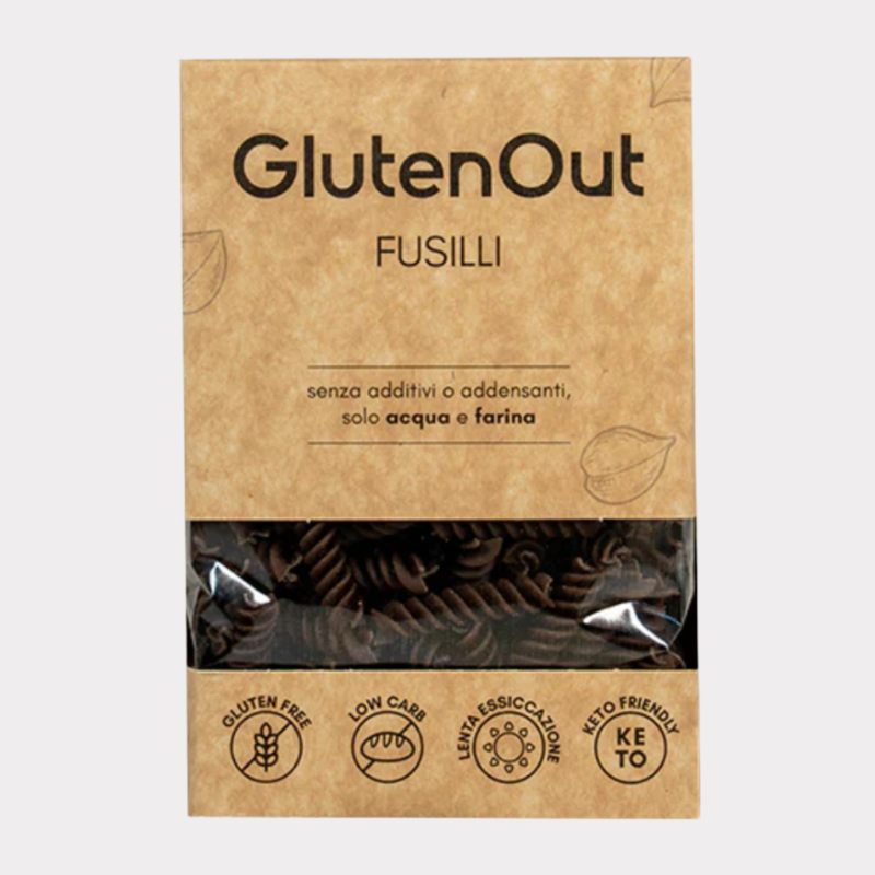 Pasta Keto Fusilli 250 gr GlutenOut