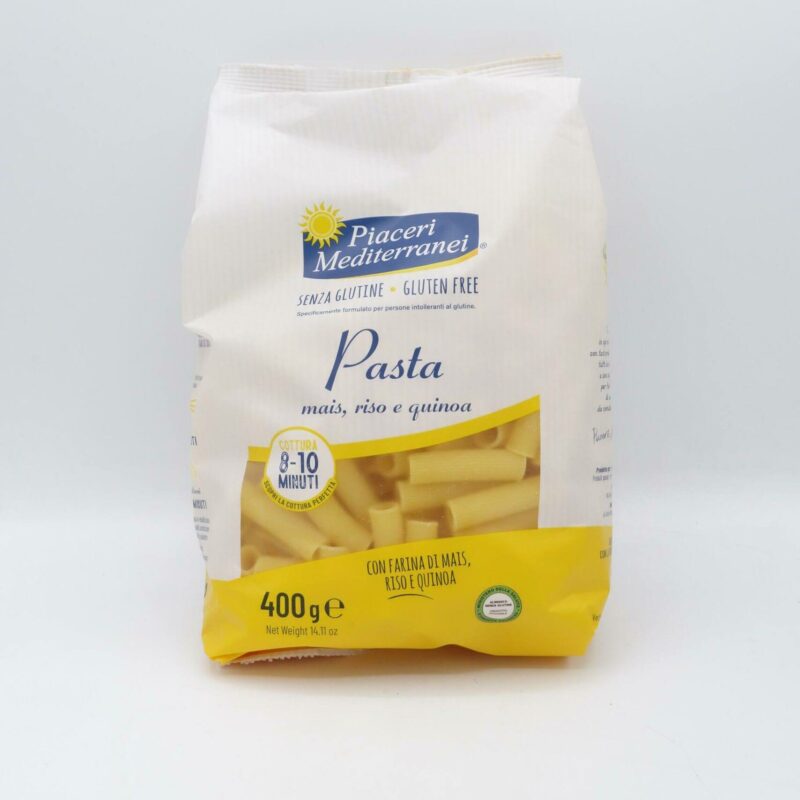 RIGATONI MAIS RISO QUINOA
