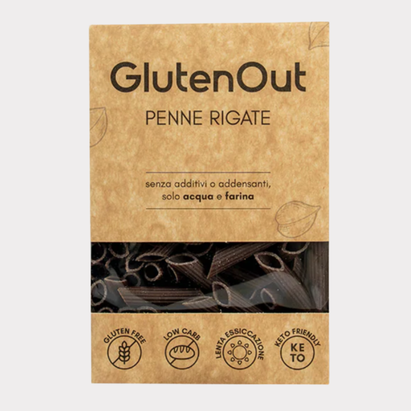 penne gluten out