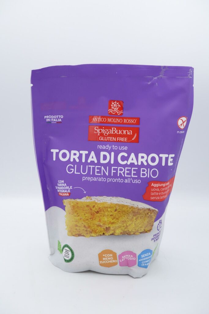 Preparato Torta di Carote Gluten Free Bio SpigaBuona