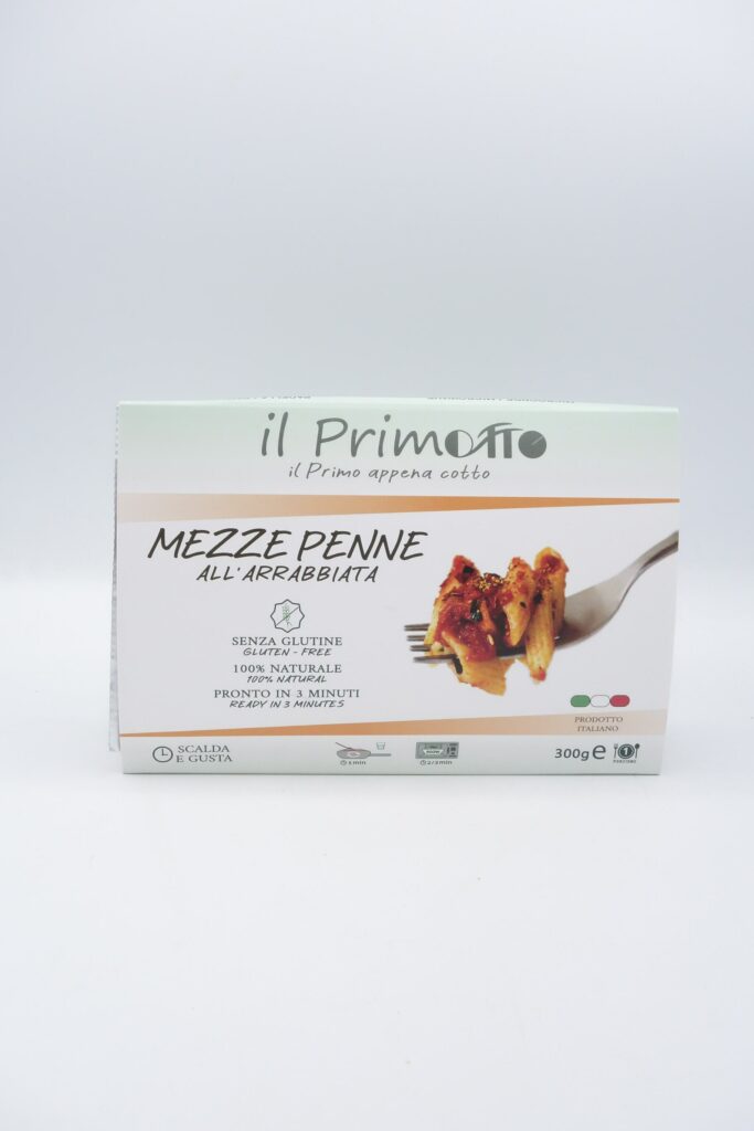 Mezzepenne all'arrabbiata 300 g Il Primotto Senza Glutine
