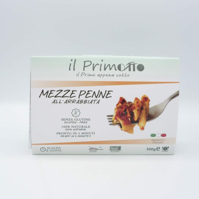 Mezzepenne all'arrabbiata 300 g Il Primotto Senza Glutine