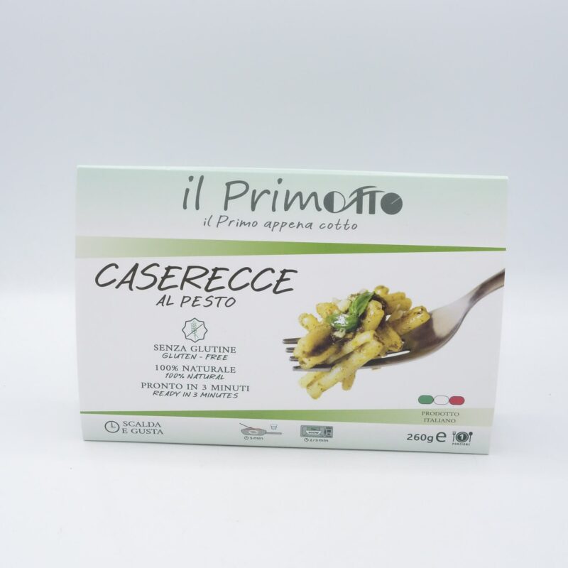 Caserecce al Pesto 300g Il Primotto Senza Glutine