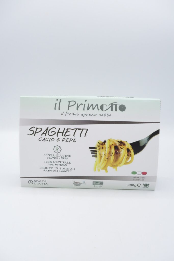 Spaghetti Cacio e Pepe 300g Il Primotto Senza Glutine