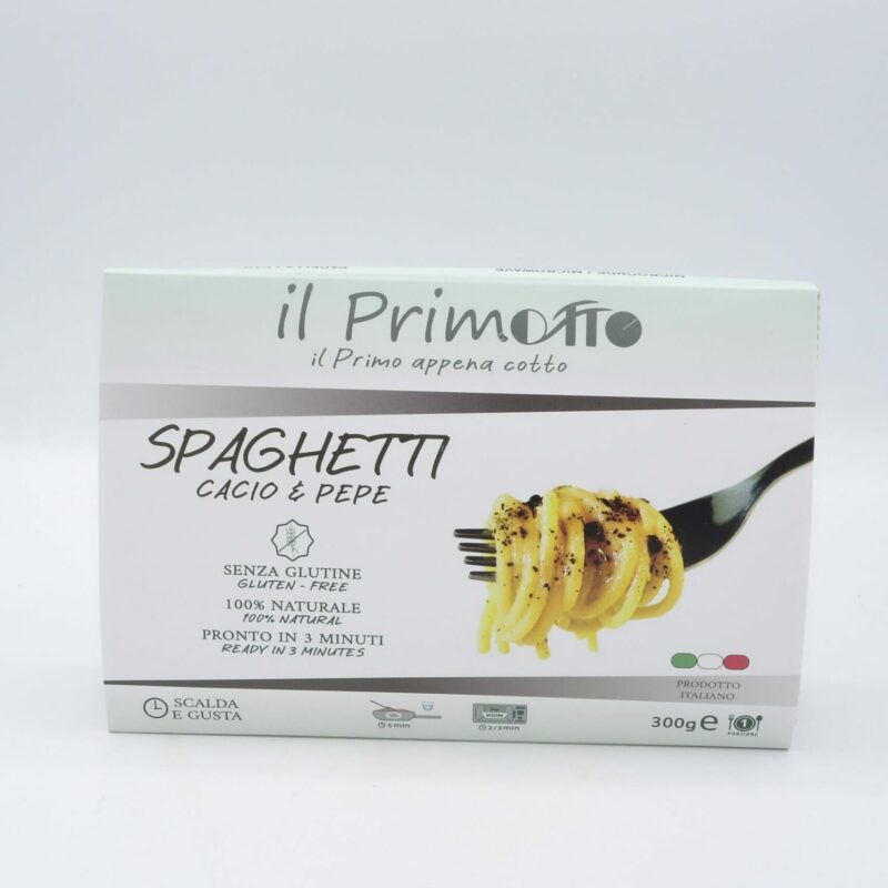 Spaghetti Cacio e Pepe 300g Il Primotto Senza Glutine