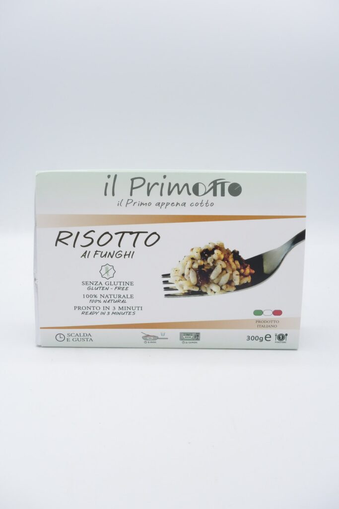 Risotto ai funghi Il primotto