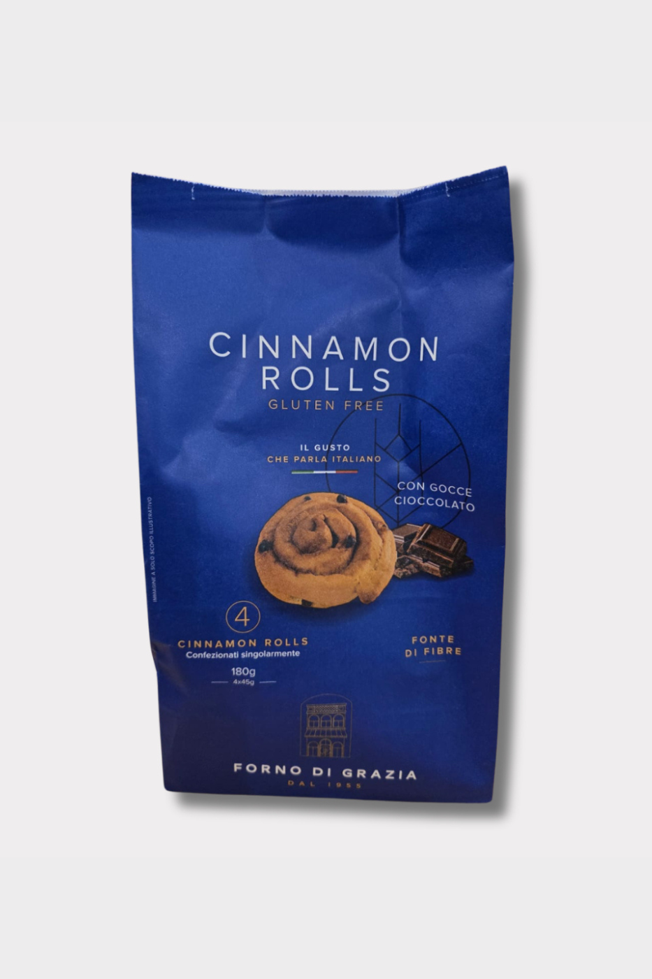 Cinammon Rolls con Gocce di Cioccolato Forno di Grazia 180g